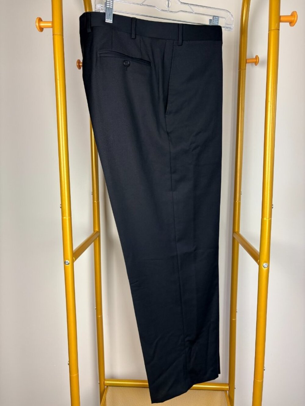 CANALI Mens Black Dress Pants 36 w
